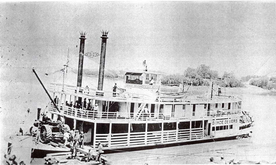 1479 The Grace Devers docked at Smithland